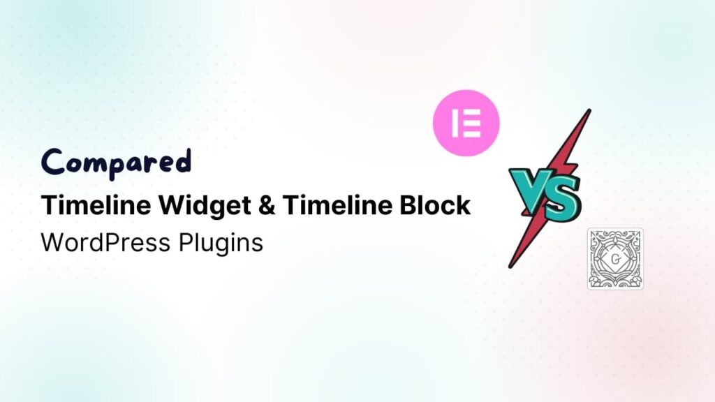 timeline widget and timeline block plugin comparison