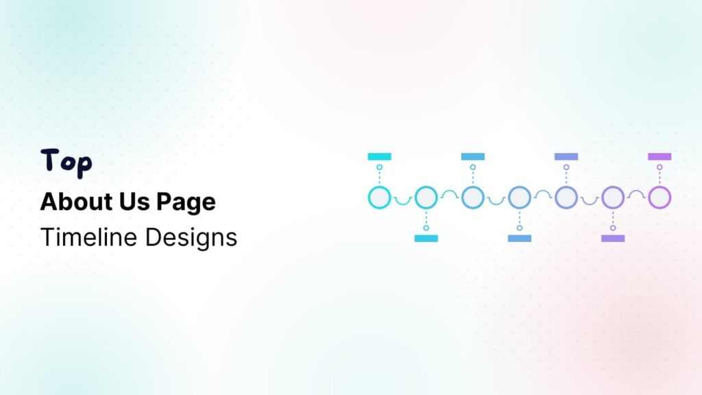 about us page timeline designs
