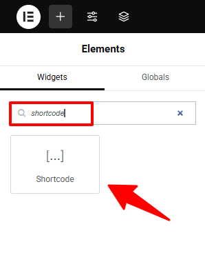add elementor shortcode