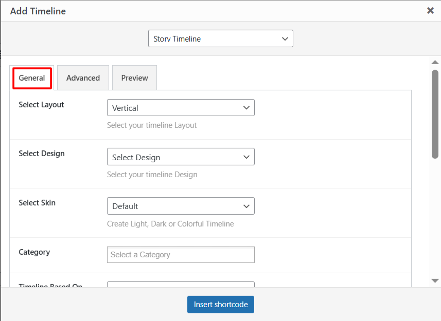 general settings classic editor